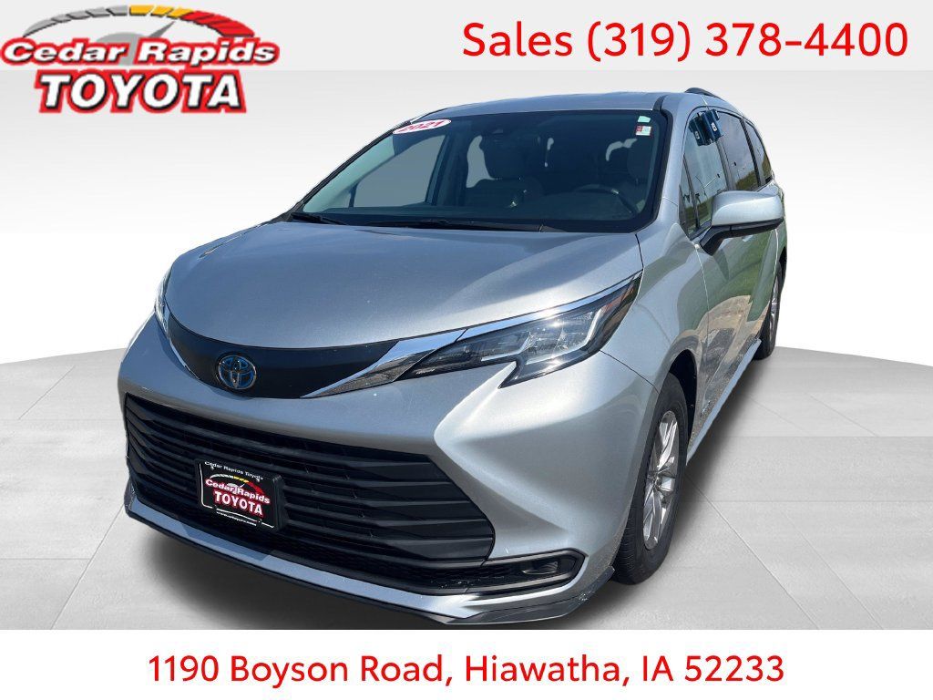Certified 2021 Toyota Sienna LE FWD 360° Tour
