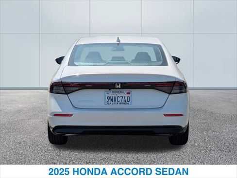 Certified 2025 Honda Accord LX image 8