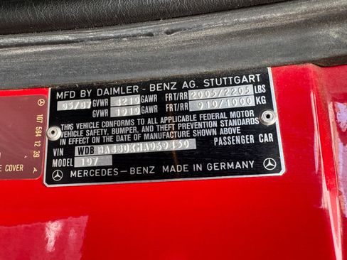 Used 1987 Mercedes-Benz 560 SL image 43