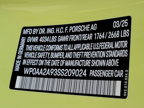 Used 2025 Porsche 911 Carrera T image 35