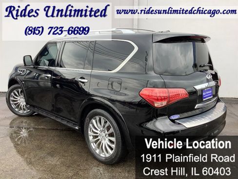 Used 2015 INFINITI QX80 Luxe w/ 22" Wheel Package image 4