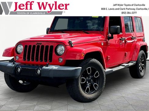 Used 2018 Jeep Wrangler Unlimited Sahara image 1