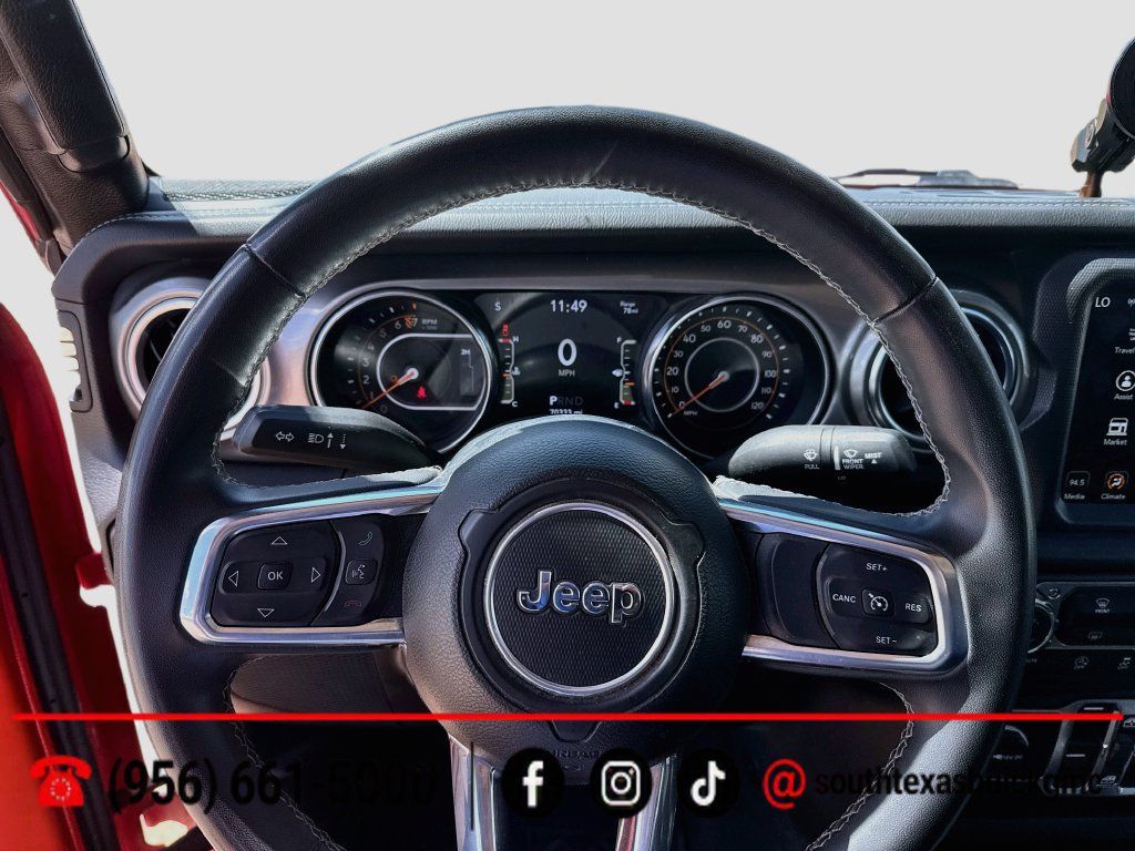 Used 2023 Jeep Gladiator Overland AWD/4WD image 14