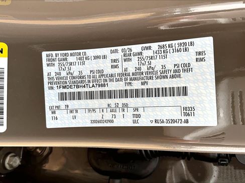 New 2026 Ford Bronco Big Bend AWD/4WD image 21