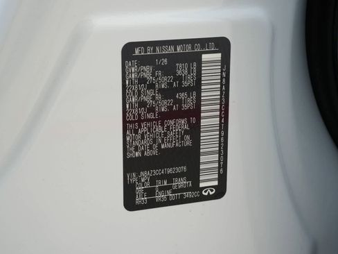 New 2026 INFINITI QX80 Autograph AWD/4WD image 27