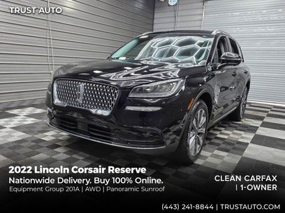 Used 2022 Lincoln Corsair Reserve w/ Equipment Group 201A