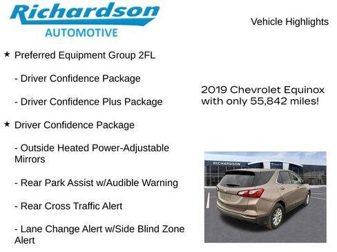 Used 2019 Chevrolet Equinox LT w/ Driver Convenience Package FWD image 11