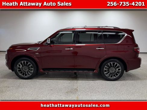 Used 2021 Nissan Armada Platinum w/ Captain's Chairs Package image 1