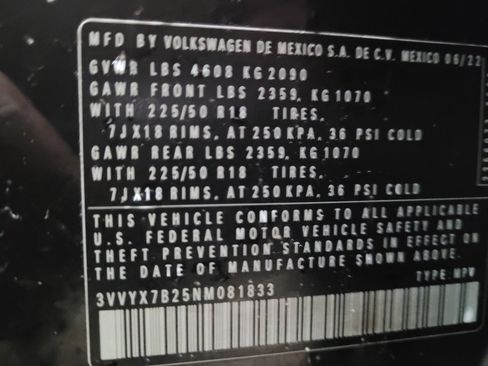 Used 2022 Volkswagen Taos SE image 33