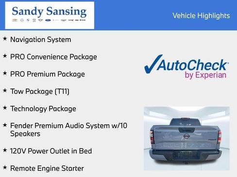 Used 2024 Nissan Frontier Pro-X w/ Pro Premium Package RWD image 7