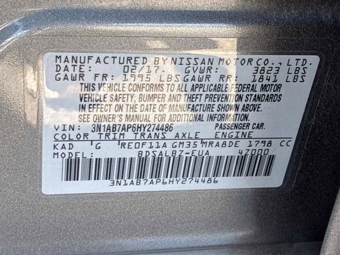 Used 2017 Nissan Sentra S FWD image 20