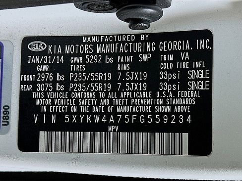 Used 2015 Kia Sorento SX image 33