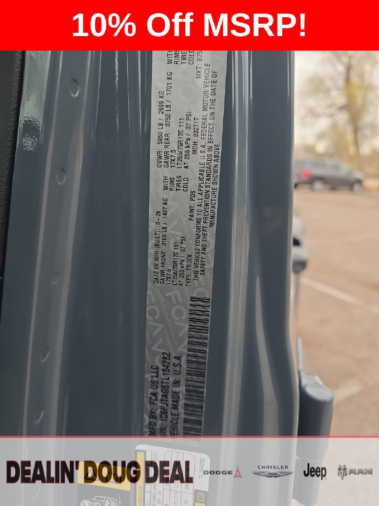 New 2026 Jeep Gladiator Sport AWD/4WD image 29