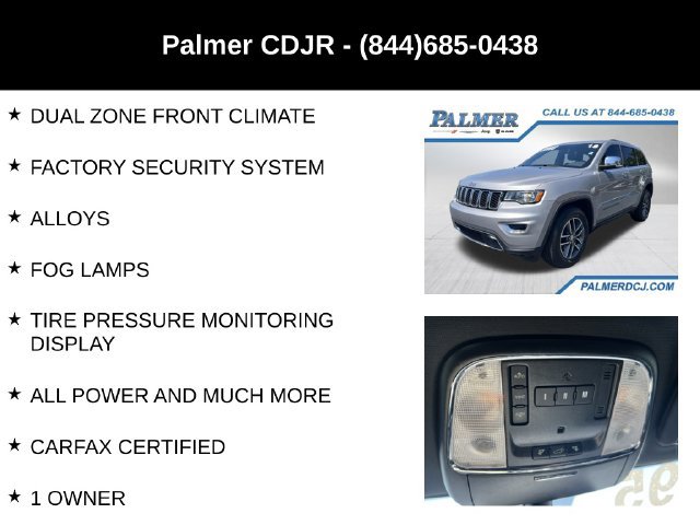 Used 2018 Jeep Grand Cherokee Limited AWD/4WD image 18