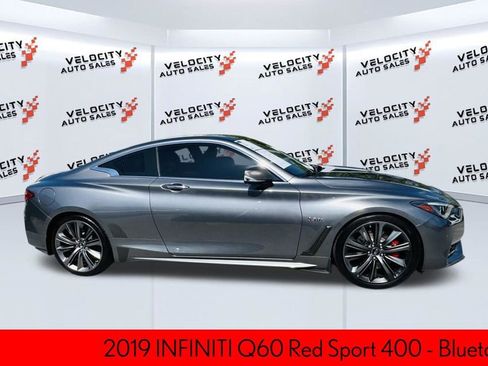 Used 2019 INFINITI Q60 Red Sport 400 w/ Proactive Package RWD image 2