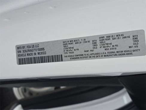 New 2026 RAM ProMaster 1500 image 32