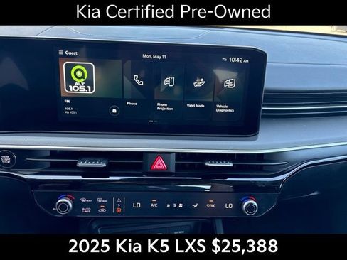 Certified 2025 Kia K5 LXS FWD image 13