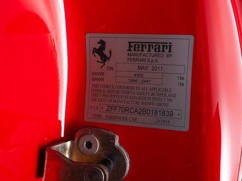 Used 2011 Ferrari 599 GTO RWD image 74