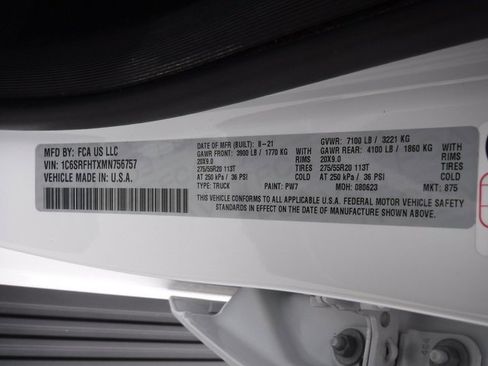 Certified 2021 RAM 1500 Limited image 67