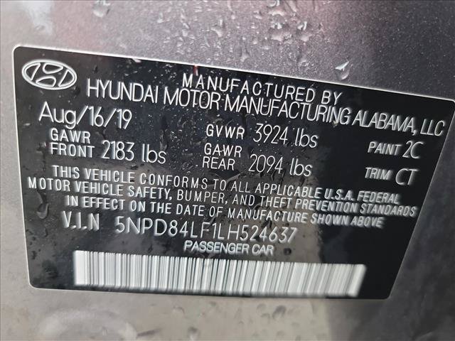 Used 2020 Hyundai Elantra Limited w/ Cargo Package (C1) FWD image 19