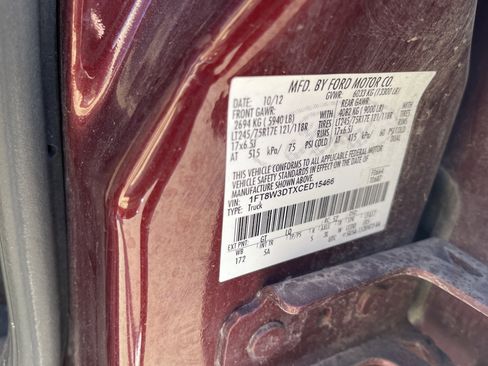 Used 2012 Ford F350 Lariat w/ Lariat Interior Pkg image 34