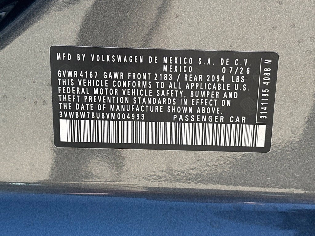 New 2027 Volkswagen Jetta Sport FWD image 33