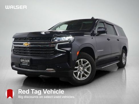 Used 2022 Chevrolet Suburban LT w/ Luxury Package image 1