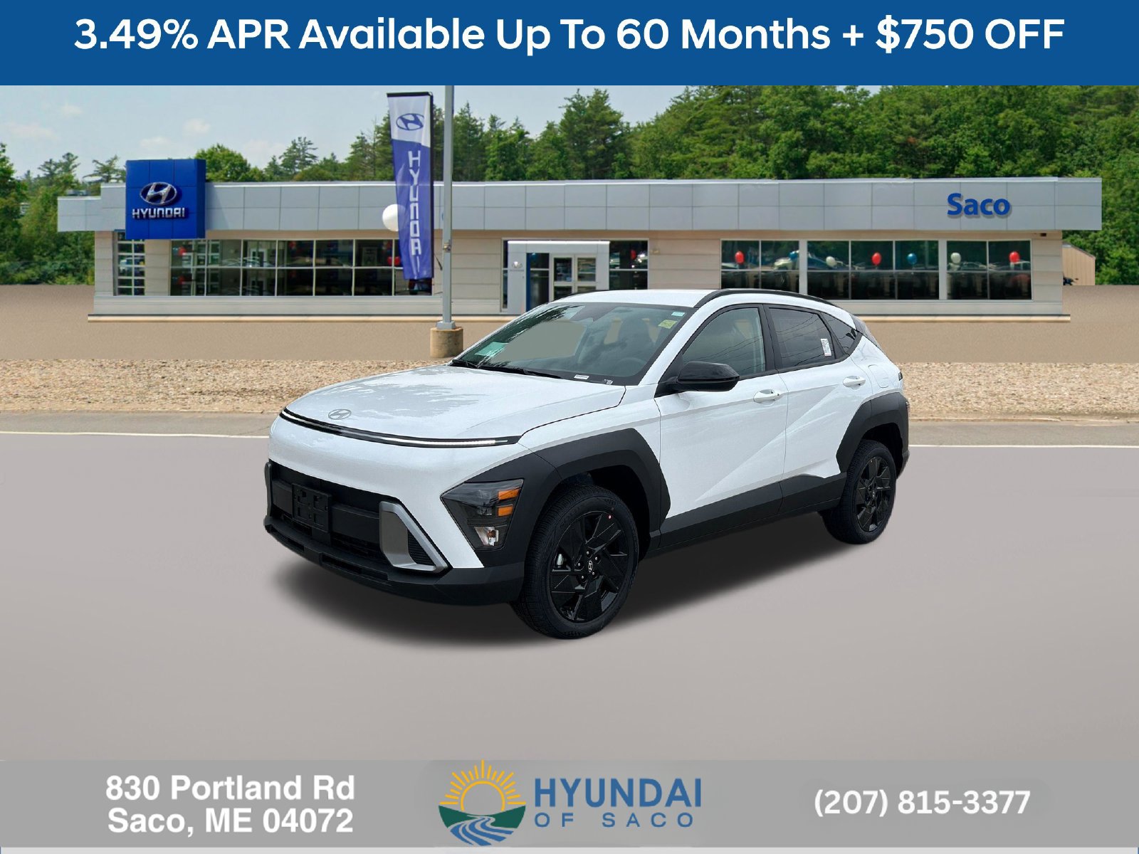 New 2026 Hyundai Kona SEL Sport AWD/4WD 360° Tour