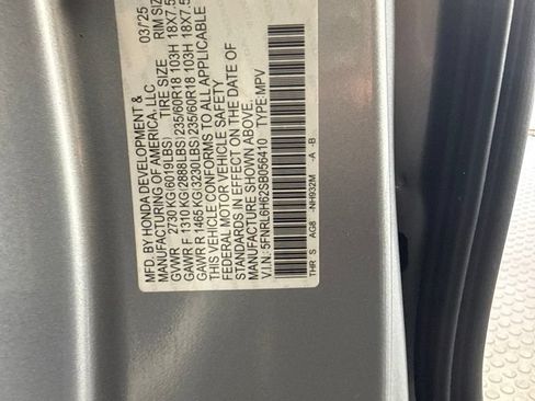 Used 2025 Honda Odyssey EX-L image 18