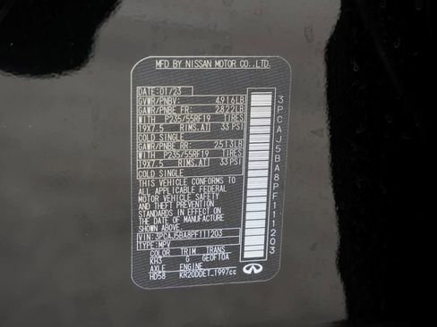 Used 2023 INFINITI QX50 Luxe FWD image 21