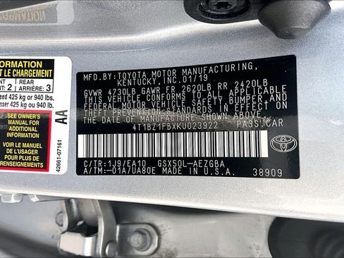 Used 2019 Toyota Avalon XLE image 18