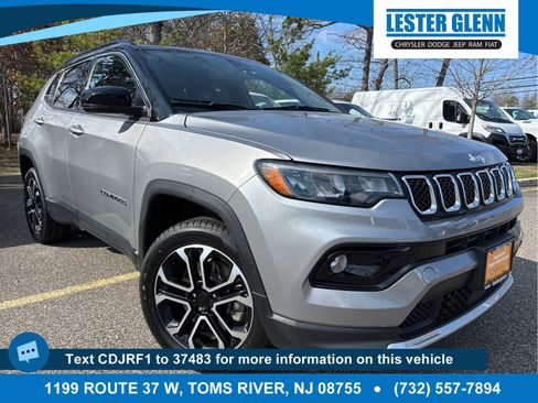 Certified 2023 Jeep Compass Limited AWD/4WD image 1