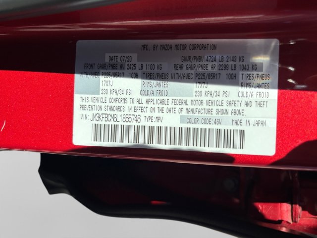 Used 2020 MAZDA CX-5 Touring AWD/4WD image 25