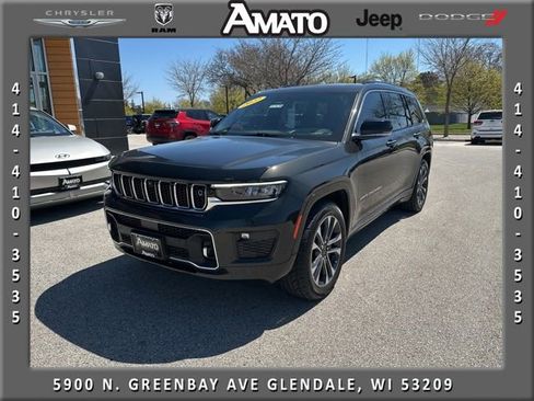 Used 2022 Jeep Grand Cherokee L Overland w/ Advanced Protech Group III AWD/4WD image 1