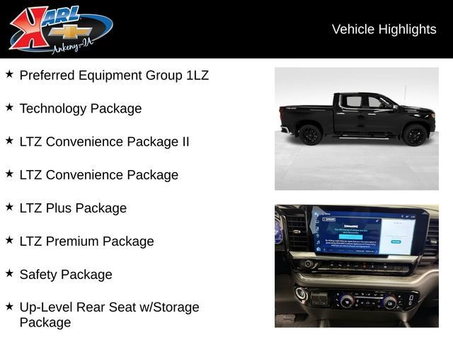 Certified 2025 Chevrolet Silverado 1500 LTZ w/ LTZ Premium Package AWD/4WD image 2