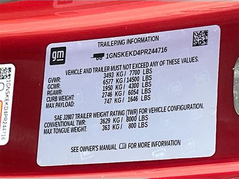 Used 2023 Chevrolet Suburban RST w/ Luxury Package image 34