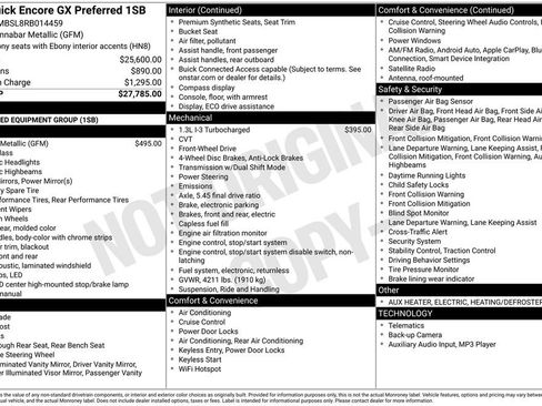Certified 2024 Buick Encore GX Preferred image 12