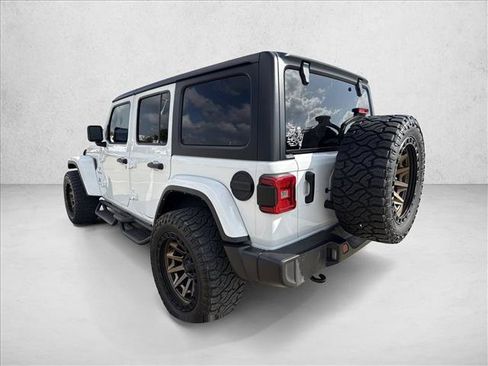 Used 2023 Jeep Wrangler Unlimited Sahara w/ LED Lighting Group AWD/4WD image 7