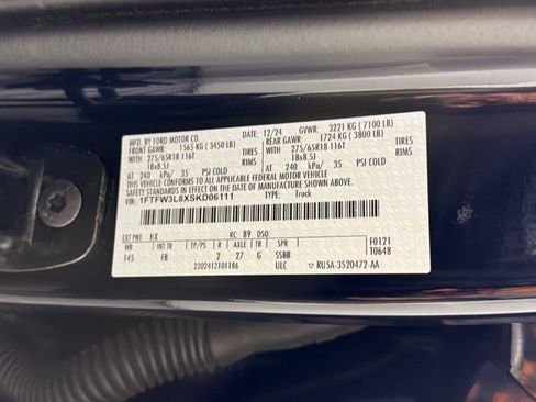 Used 2025 Ford F150 XLT w/ Equipment Group 301A Standard AWD/4WD image 30