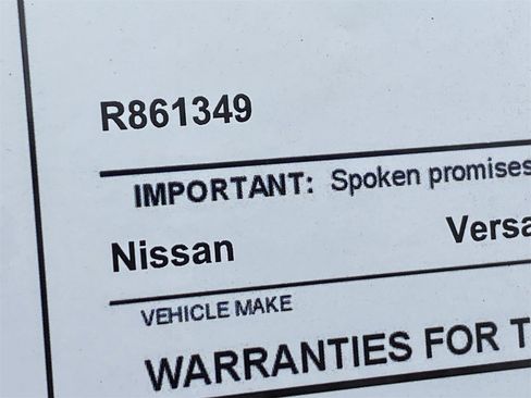 Certified 2023 Nissan Versa SV image 35