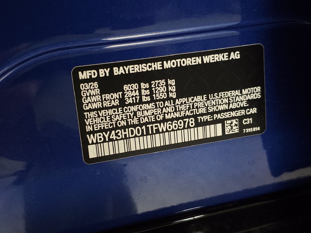 New 2026 BMW i4 xDrive40i w/ M Sport Package AWD/4WD image 28