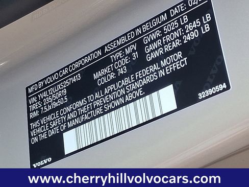 Certified 2025 Volvo XC40 B5 Core w/ Protection Package Premier image 28