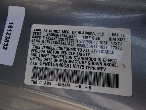 Used 2012 Honda Odyssey EX image 33