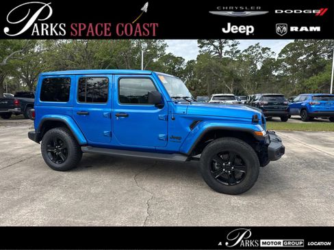 Used 2021 Jeep Wrangler Unlimited Sahara image 1