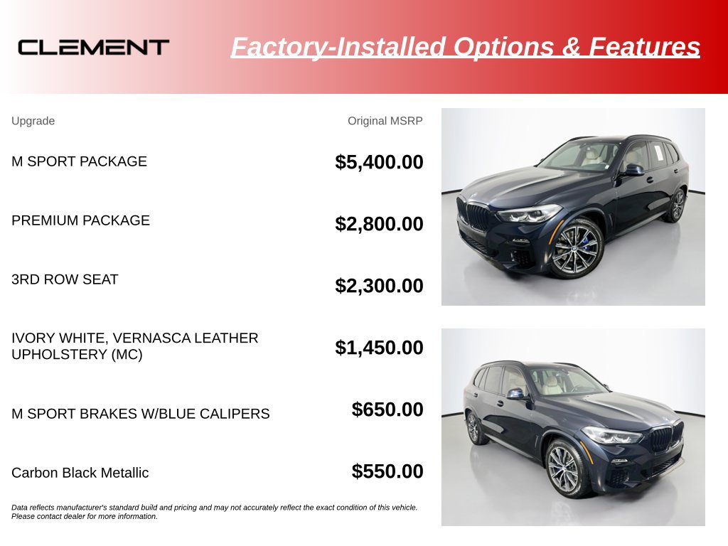 Used 2021 BMW X5 xDrive40i w/ M Sport Package AWD/4WD image 16