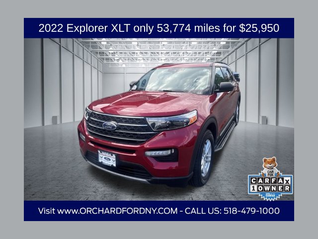 Certified 2022 Ford Explorer XLT w/ Equipment Group 202A AWD/4WD 360° Tour