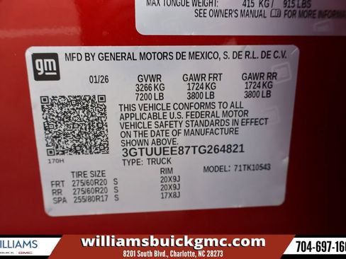 New 2026 GMC Sierra 1500 AT4 w/ AT4 Premium Package AWD/4WD image 27