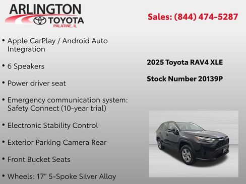Used 2025 Toyota RAV4 XLE AWD/4WD image 4