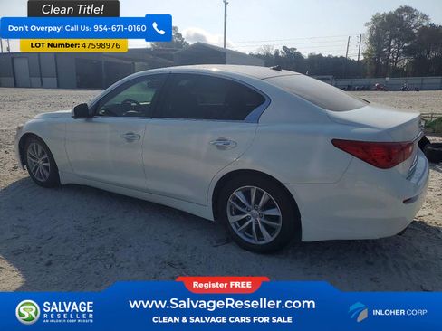 Used 2014 INFINITI Q50 Premium w/ Technology Package image 3