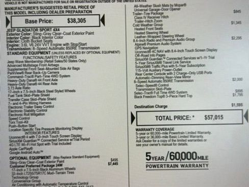 Used 2023 Jeep Gladiator Willys image 14